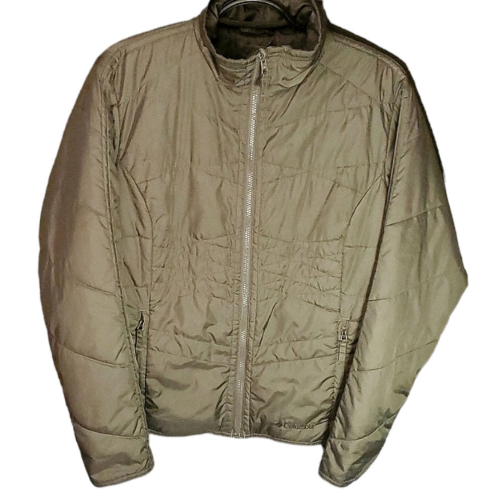 Columbia Ladies Interchange Quilted Zip-Up Jacket - Size Large